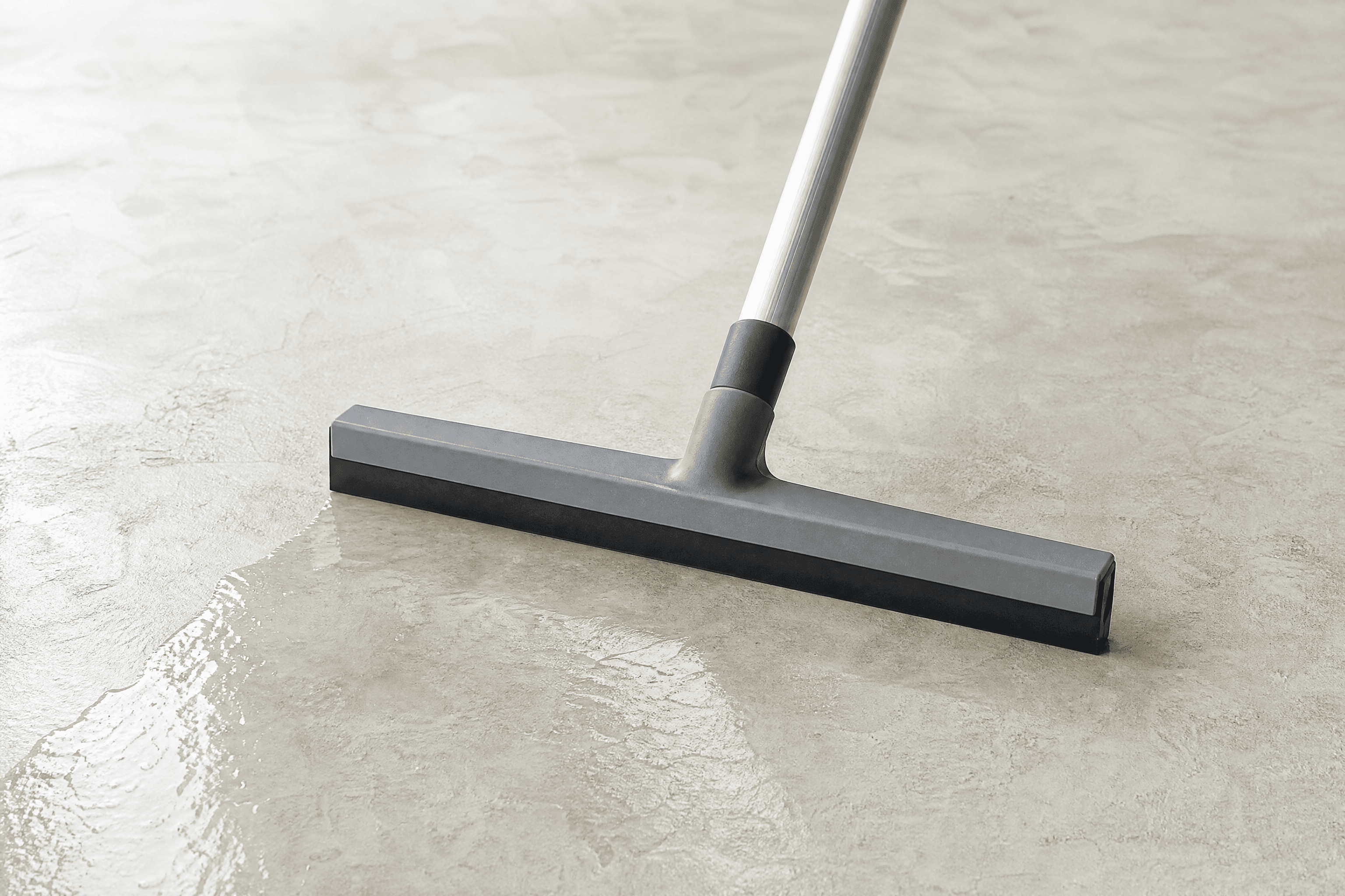 Floor Squeegee Wiper — Floor squeegee wiper with pole
